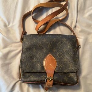 Authentic Louis Vuitton Cartouchiere Crossbody Bag